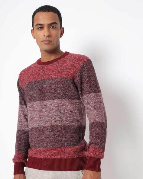 maroon pullover