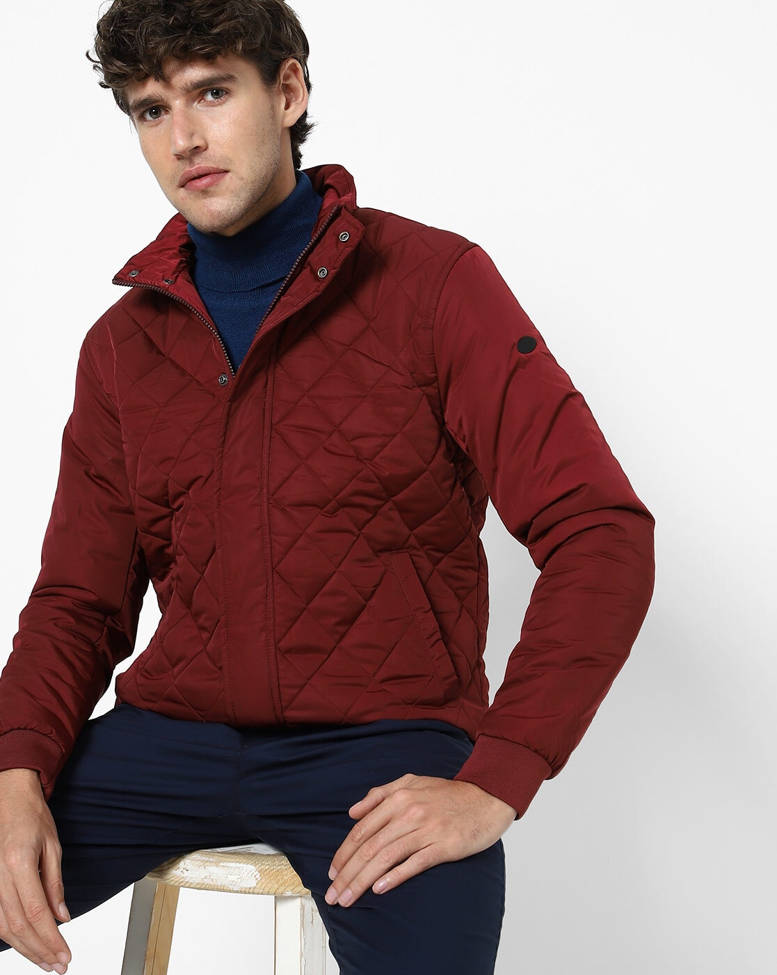 us polo maroon jacket