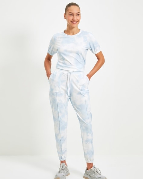 Tie dye petite online joggers