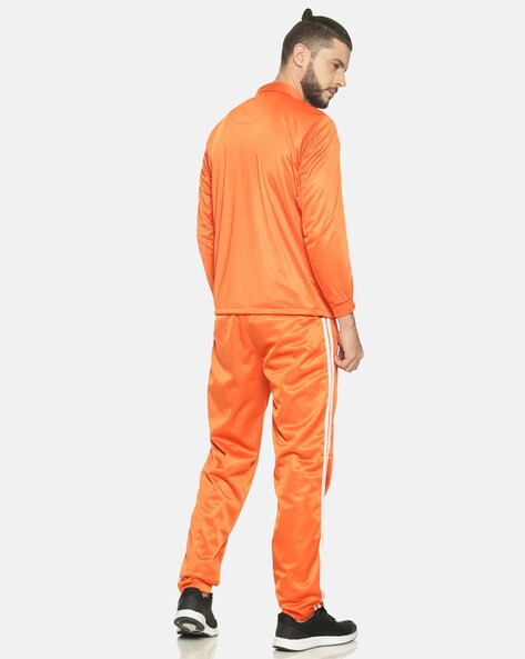 White and orange store tracksuit