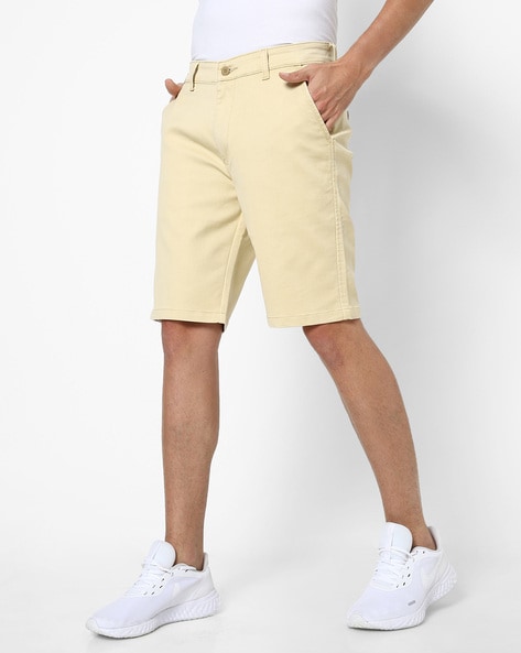 Slim Fit City Shorts with Insert Pockets