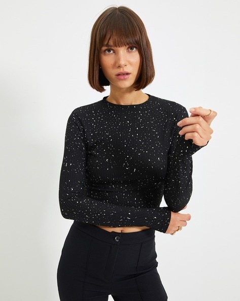 Buy Black Tops for Women by TRENDYOL Online