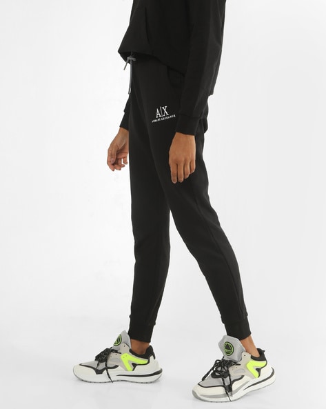 Buy Black Track Pants for Women by ARMANI EXCHANGE Online Ajio