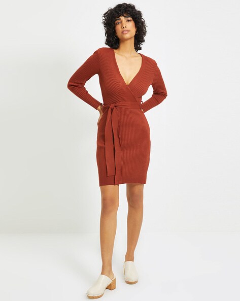 Buy Brown Dresses for Women by TRENDYOL ...