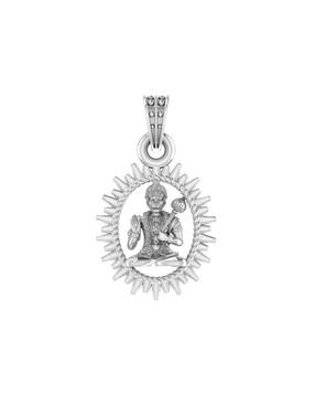 akshat sapphire 925 Sterling Silver God Hanuman Pendant-picture-47