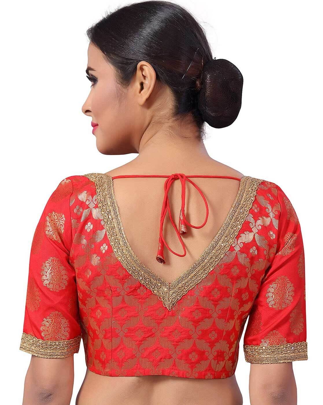 Buy Red Blouses for Women by Studio Shringaar Online | Ajio.com