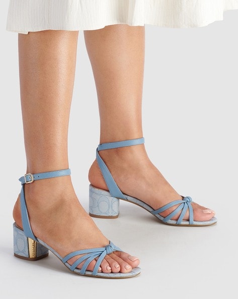 Coach heel sandals new arrivals