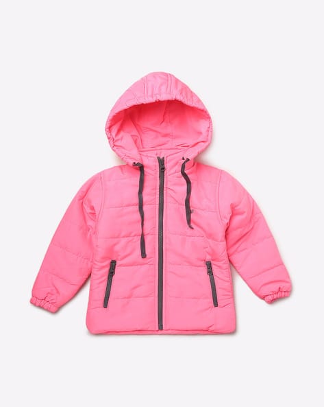 612 League Quilted Hooded Jacket with Zipper Pockets