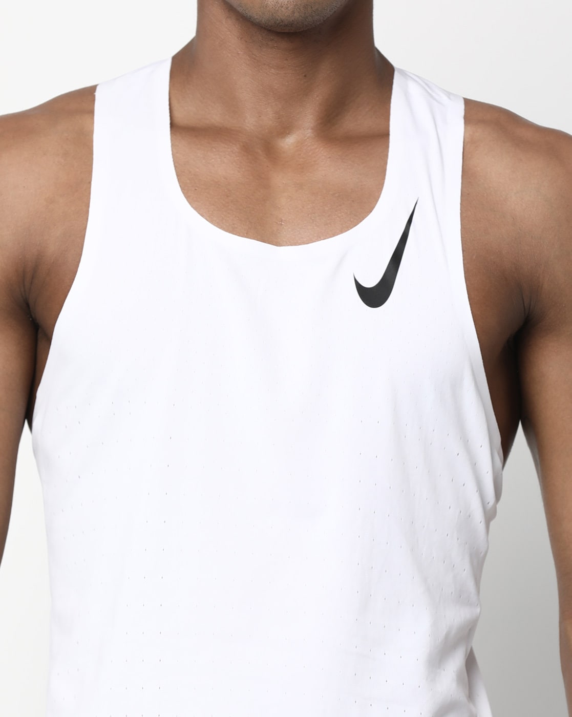 Nike Aeroswift Singlet - Mens - White, Size XXL