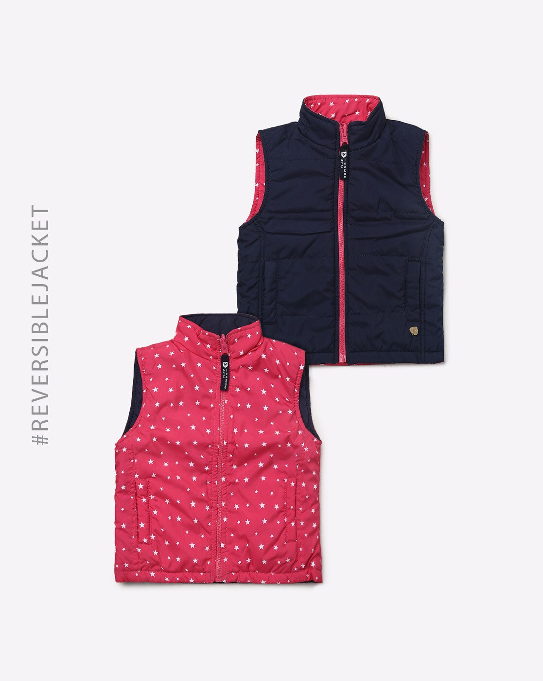 Shishir Manan Quilted Reversible Sleeveless Jacket – InduBindu