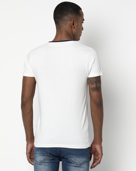 Buy Off-White Tshirts for Men by Pepe Jeans Online