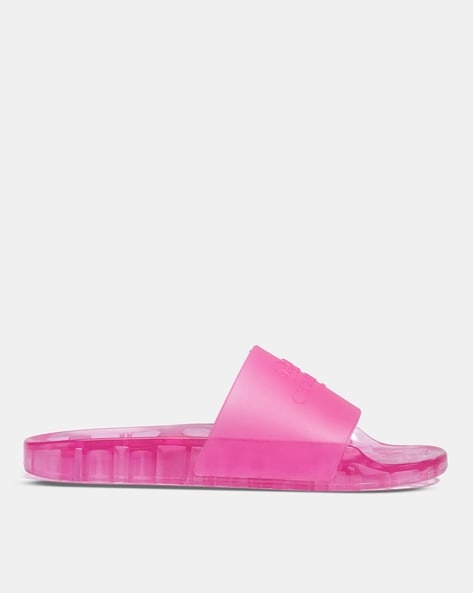 Coach on sale slides pink