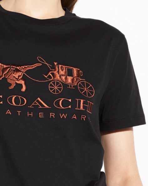 Buy Black Tshirts for Women by Coach Online 