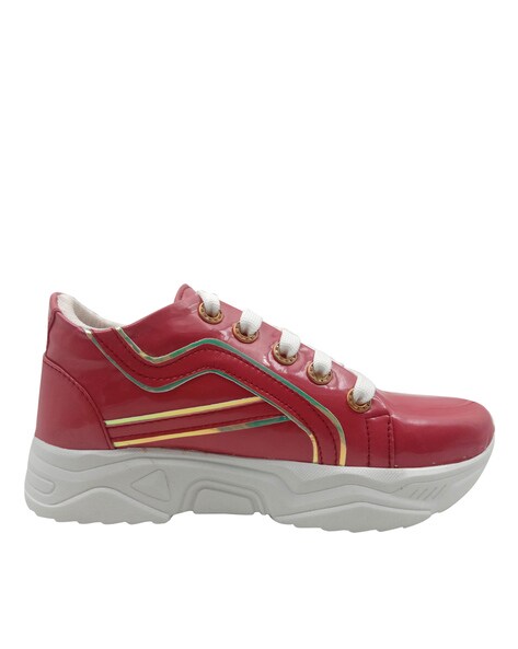 Buy Red Casual Shoes for Women by Feel Feet Online