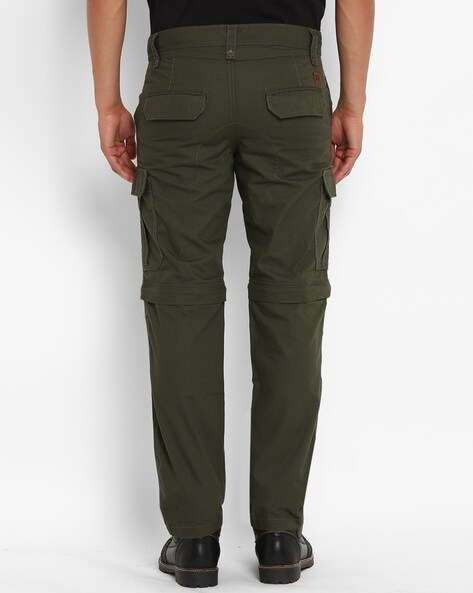 Buy Royal Enfield Coffee Regular Fit Convertible Trousers for Men Online @  Tata CLiQ