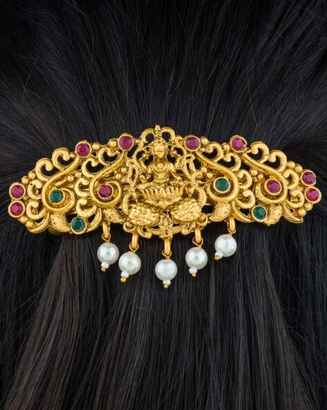 Buy Gold Hair Accessories for Women by Alankruthi Online 