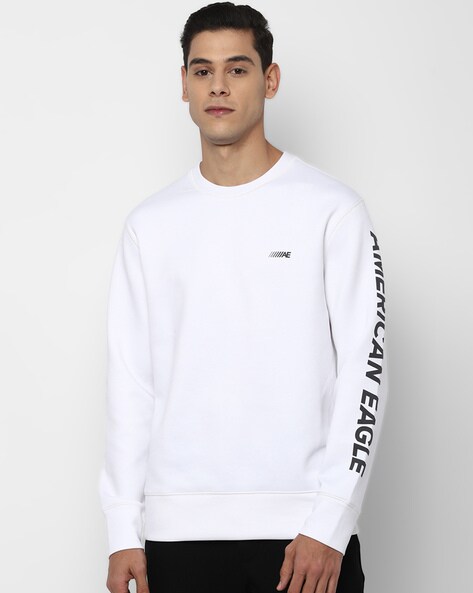 Buy White Sweatshirt Hoodies for Men by AMERICAN EAGLE Online Ajio