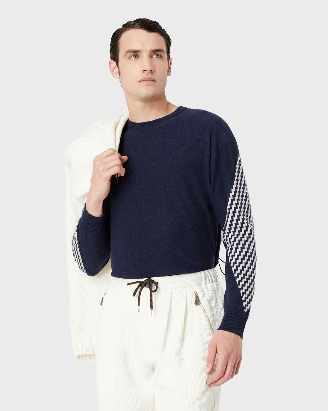 Armani cashmere best sale sweater