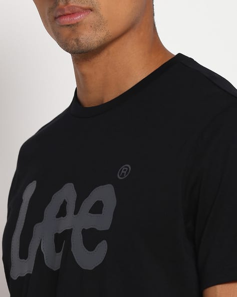 Buy Black Tshirts for Men by LEE Online | Ajio.com