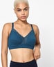 Buy Teal Blue Bras for Women by Fig Online