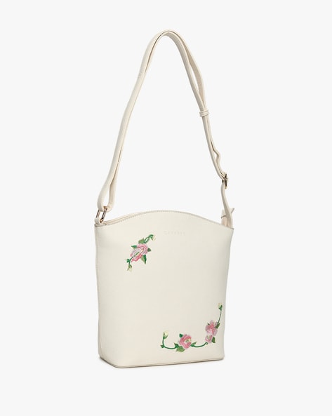 Embroidered Sling Bag