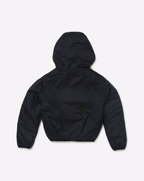 Zip-Front Hooded Jacket with Slip Pockets view 2