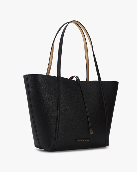 Buy Black & Gold Handbags for Women by ARMANI EXCHANGE Online 