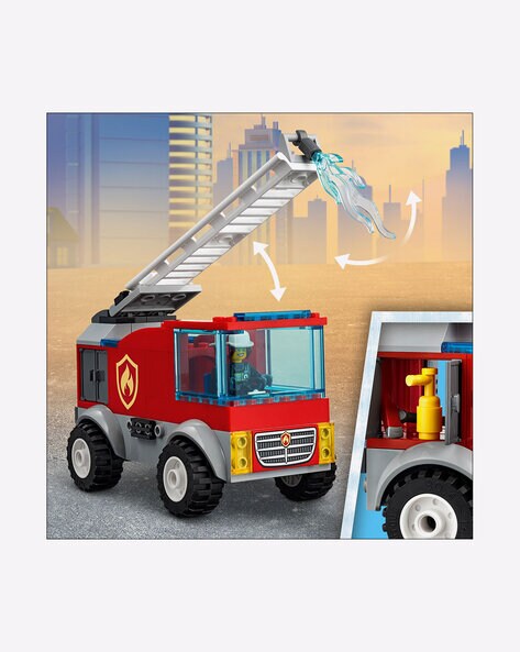 Lego city best sale fire ladder truck