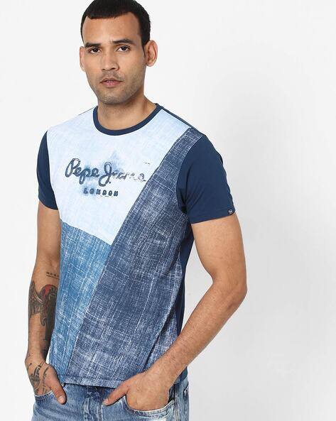 Buy Blue Tshirts for Men by Pepe Jeans 