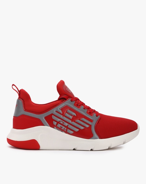 A Racer Reflex Logo Mesh Sneakers