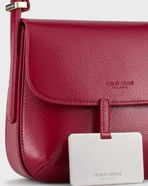 Buy GIORGIO ARMANI La Prima Shoulder Bag Red Color Women AJIO LUXE