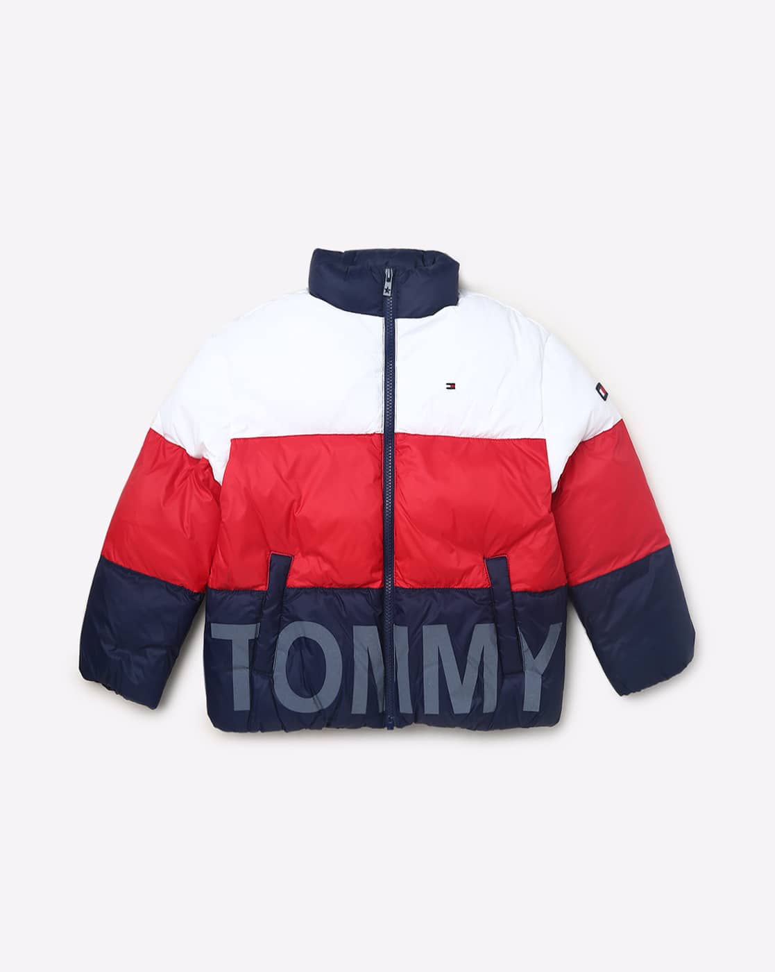 Buy Red, White navy Jackets Shrugs for Girls by TOMMY HILFIGER