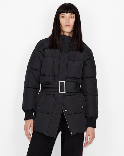 Armani quilted on sale jacket womens