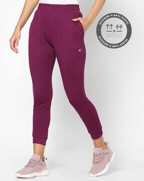 Buy Wine Track Pants for Women by 