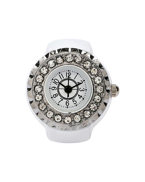 GFIDEL Quartz Finger Ring Watch, Watch Ring Watch Bezel Stainless Stee –  gfidel.com