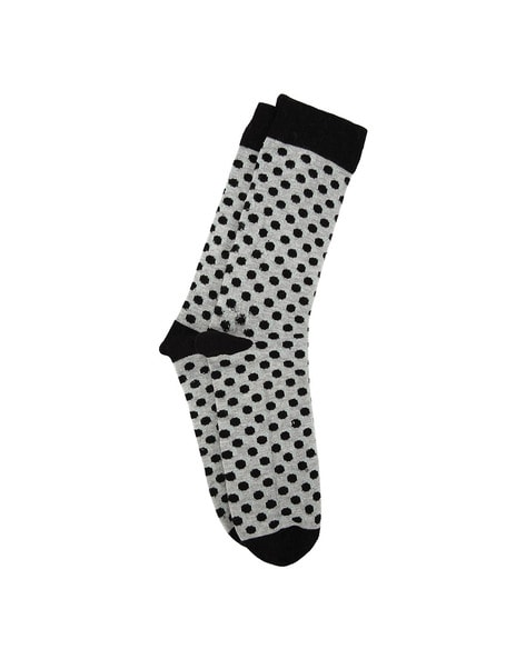 Men Lindbergh Men Black Printed Socks Iconic India