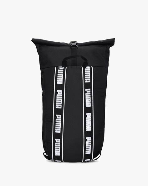 Puma roll top on sale backpack