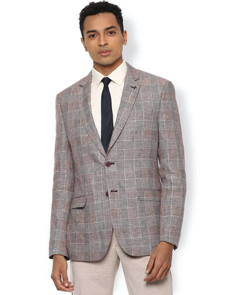 Buy Grey Blazers Waistcoats for Men by VAN HEUSEN Online Ajio