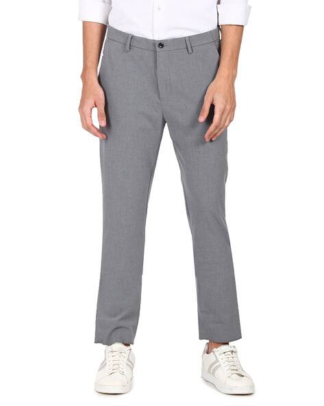 Buy Grey Trousers \u0026 Pants for Men by 