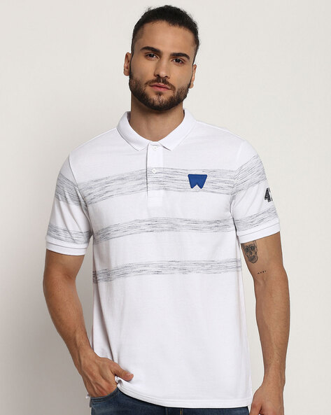 White Tshirts for Men by WRANGLER Online | Ajio.com