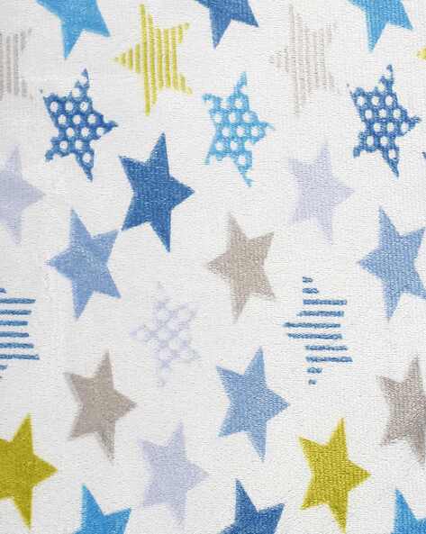 Star print baby online blanket