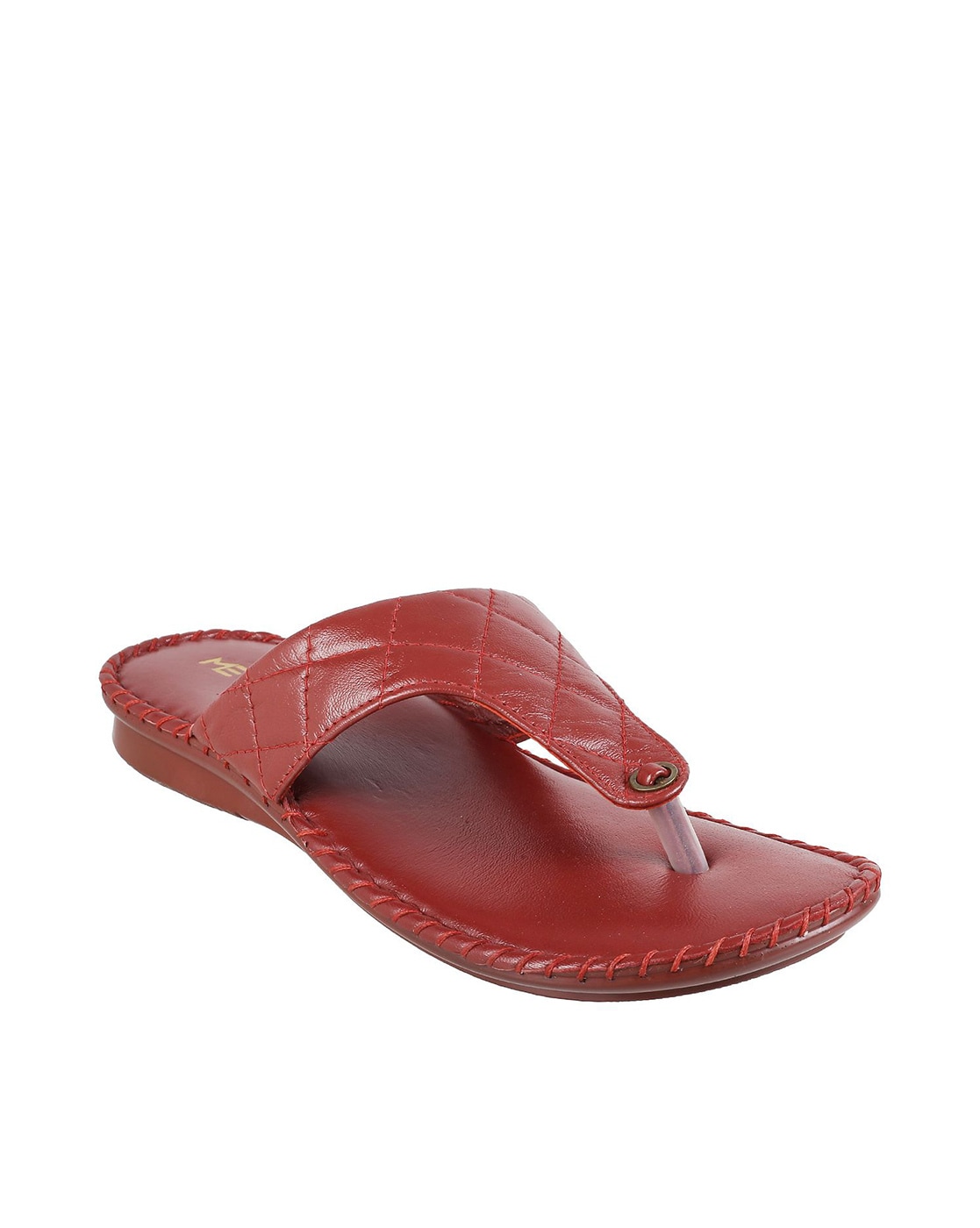 Buy Maroon Flip Flop & Slippers for Women by Metro Online