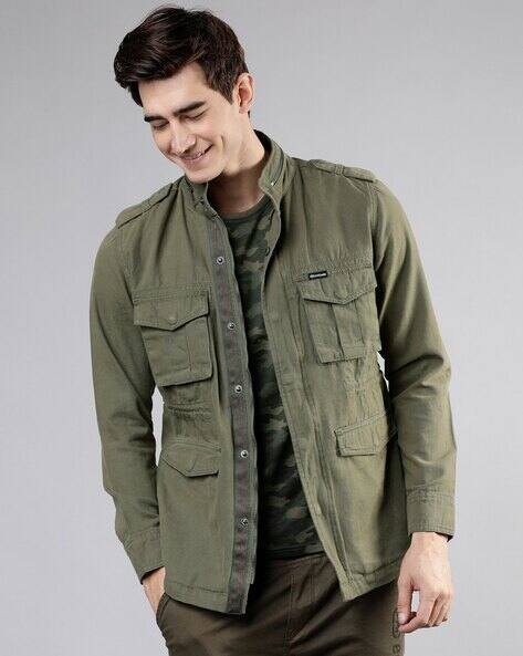 ecko unltd olive green jacket