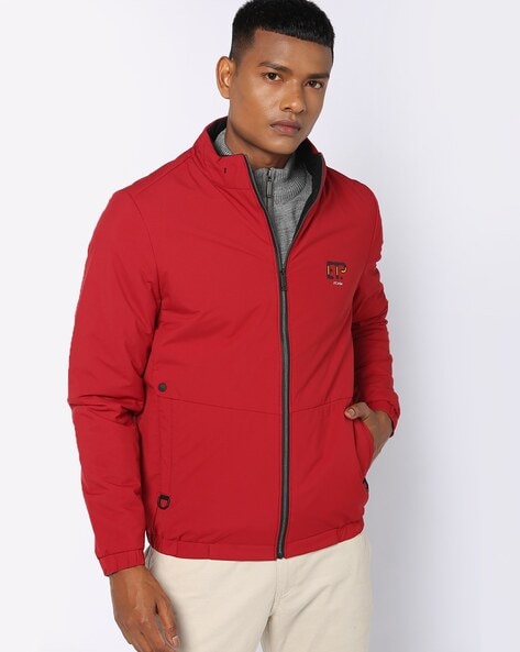 Burgundy hotsell lightweight jacket