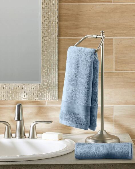 Buy Grey Towels Bath Robes for Home Kitchen by Raymond Home Online Ajio