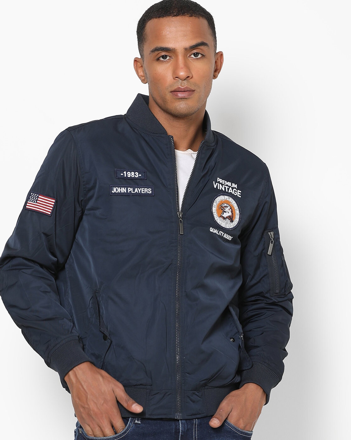 Buy Navy Blue Jackets Coats for Men by JOHN PLAYERS JEANS Online