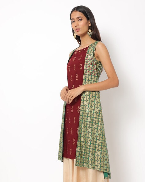 WILNERCROWN Designer calf length ethnic set kurta, pant and dupatta set for  women for casual and festive wear - WILNERCROWN - 4164281