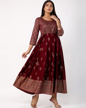 cotton gown dress with price