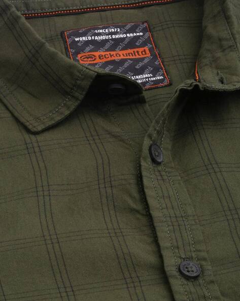 Buy Green Shirts for Men by ECKO Online