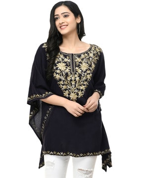 Buy Black Tops for Women by SAAKAA Online